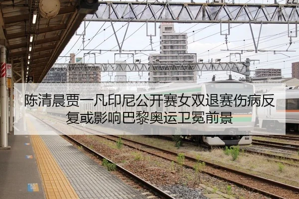 陈清晨贾一凡印尼公开赛女双退赛伤病反复或影响巴黎奥运卫冕前景